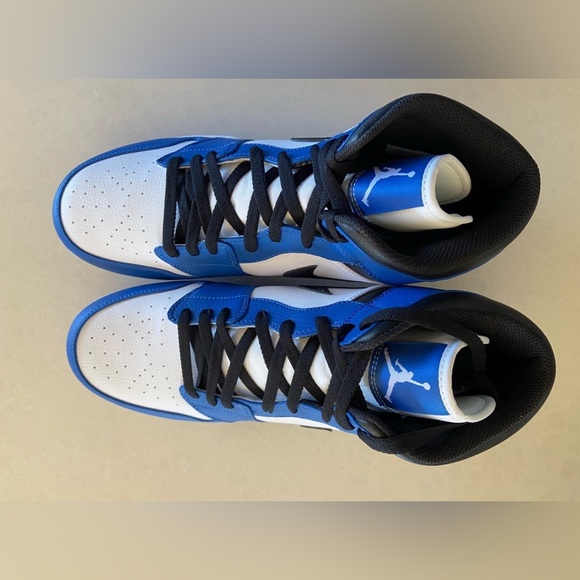 RARE Blue Jordan Mid TD 1 Football Cleats Size 14 - Picture 6 of 8